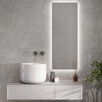 Зеркало KERAMA MARAZZI Vetrata S 45х117 с подсветкой