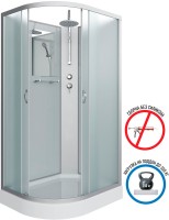 Душевая кабина Niagara Classic NG-3312-14RBKT 120х80 см, без крыши, с тропическим душем