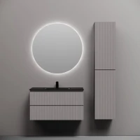 Мебель для ванной комнаты Sancos Snob R 90 doha soft, раковина CN7002MB