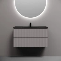 Мебель для ванной комнаты Sancos Snob R 90 doha soft, раковина CN7002MB