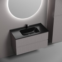 Мебель для ванной комнаты Sancos Snob R 90 doha soft, раковина CN7002MB