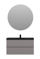 Мебель для ванной комнаты Sancos Snob R 90 doha soft, раковина CN7002MB