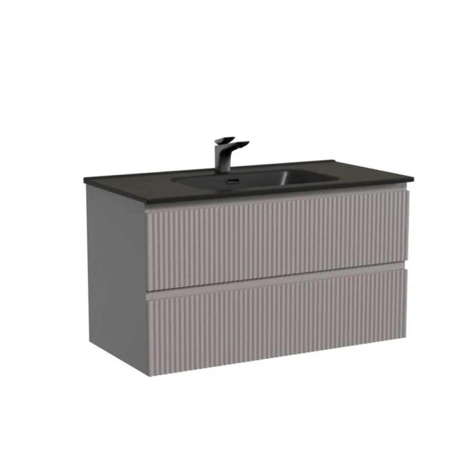 Мебель для ванной комнаты Sancos Snob R 90 doha soft, раковина CN7002MB