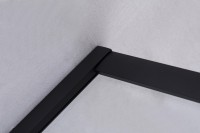 Душевой уголок Niagara Nova NG-6888-08 BLACK 80x80, профиль черный, стекло прозрачное