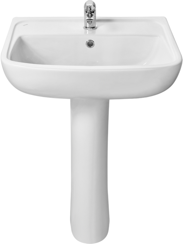 Раковина Santek Лонги 1WH501756 60, с пьедесталом