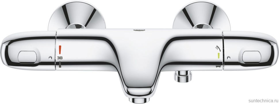 Душевой комплект Термостат Grohe Grohtherm 1000 New 34155003 + Стойка New Tempesta Cosmopolitan 27394002