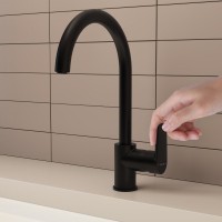 Смеситель для кухни VitrA Flow Soft A4341936EXP матовый черный