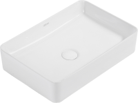 Накладная раковина Abber Rechteck AC2207 белая