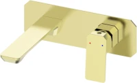 Смеситель для раковины Wonzon & Woghand WW-88869011-BG брашированное золото, С ВНУТРЕННЕЙ ЧАСТЬЮ