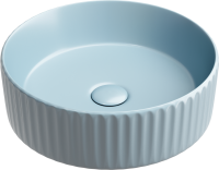 Накладная раковина Ceramicanova Element CN6057ML голубой матовый