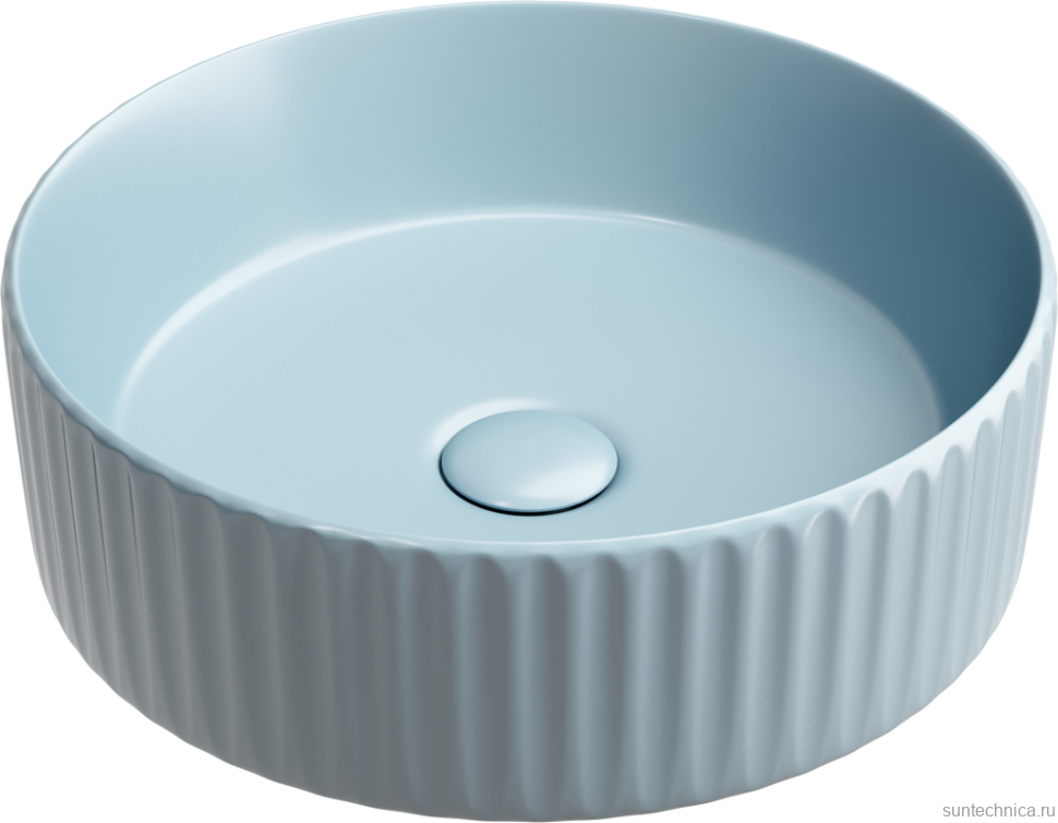 Накладная раковина Ceramicanova Element CN6057ML голубой матовый