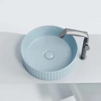 Накладная раковина Ceramicanova Element CN6057ML голубой матовый