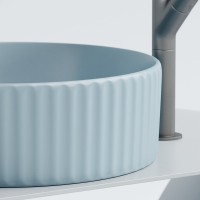 Накладная раковина Ceramicanova Element CN6057ML голубой матовый
