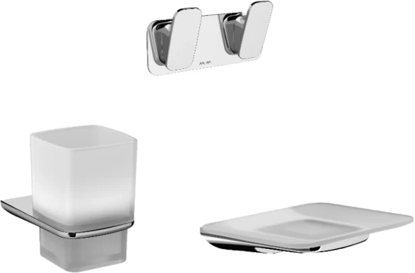 Набор Мыльница AM.PM Inspire V2.0 A50A34200 + Стакан A50A34300 + Крючок A50A35600
