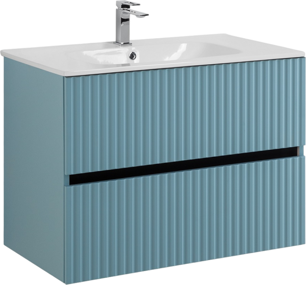 Тумба с раковиной Art&Max Torino 80 подвесная, ниагара