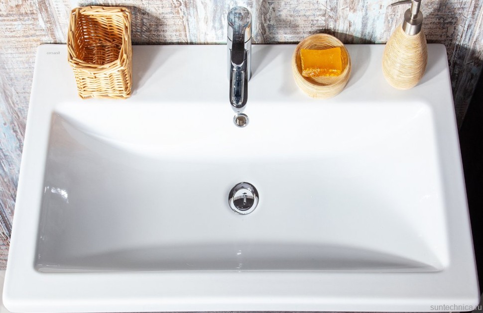 Тумба с раковиной Бриклаер Чили 60 венге С