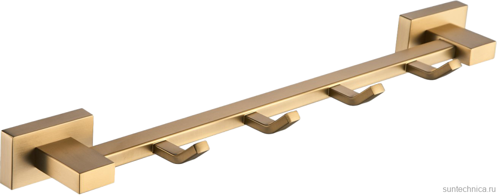 Крючок Shevanik SG5641G золото сатин, на шурупах