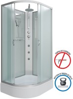 Душевая кабина Niagara Classic NG-33194-14RBKTG 110х90 см, без крыши, с гидромассажем и тропическим душем