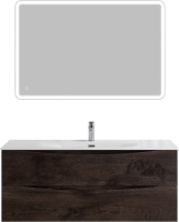 Тумба с раковиной BelBagno Marino-cer-n 120 подвесная, rovere nature grigio