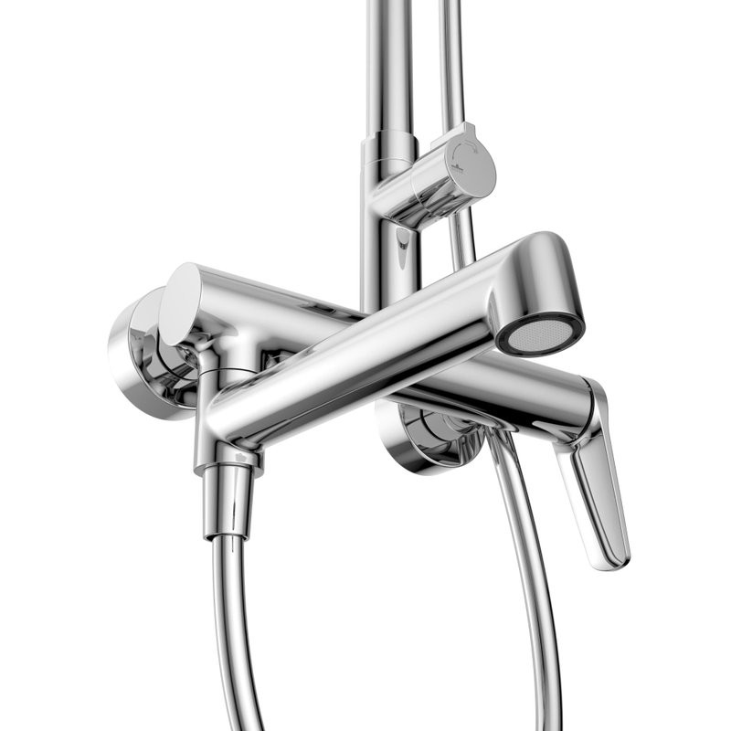 Душевая стойка BelBagno Unique UNIQUE-VSCM-CRM хром