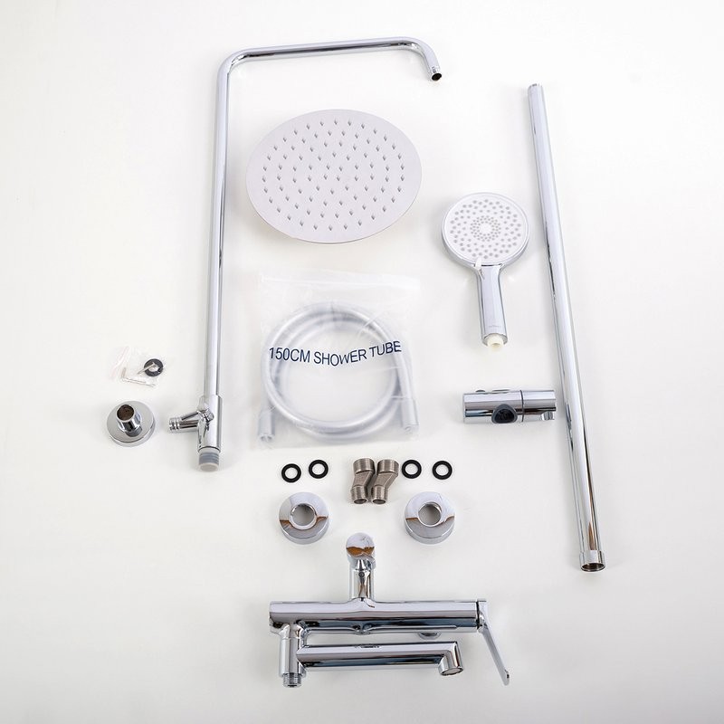 Душевая стойка BelBagno Unique UNIQUE-VSCM-CRM хром