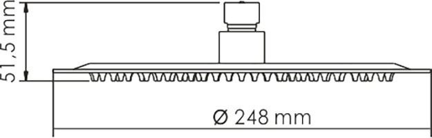 Душевой комплект Wasserkraft Spree A1451.272.097.121.275.100.276 С ВНУТРЕННЕЙ ЧАСТЬЮ, никель