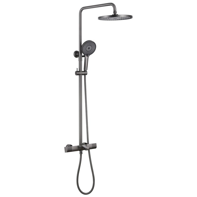 Душевая стойка Abber Thermostat AF8516NGL никель