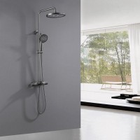 Душевая стойка Abber Thermostat AF8516NGL никель Душевая стойка Abber Thermostat AF8516NGL никель