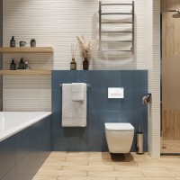 Комплект Lavinia Boho Унитаз подвесной One Compacto 3302102C + Крышка-сиденье One 33290200 с микролифтом + Инсталляция RelFix 38010010 + Кнопка RelFix 3805003W белая, хром + Дозатор RelFix 38040010
