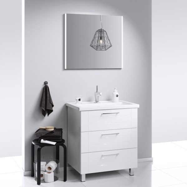 Мебель для ванной комнаты Aqwella Manchester 80 напольная