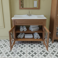 Мебель для ванной комнаты Caprigo Napoli 100 напольная, орех гварнери