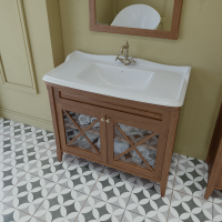 Мебель для ванной комнаты Caprigo Napoli 100 напольная, орех гварнери