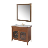 Мебель для ванной комнаты Caprigo Napoli 100 напольная, орех гварнери