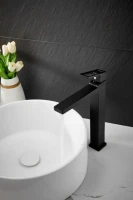 Смеситель для раковины BELZ B658 B11658-7 черный Смеситель для раковины BELZ B658 B11658-7 черный