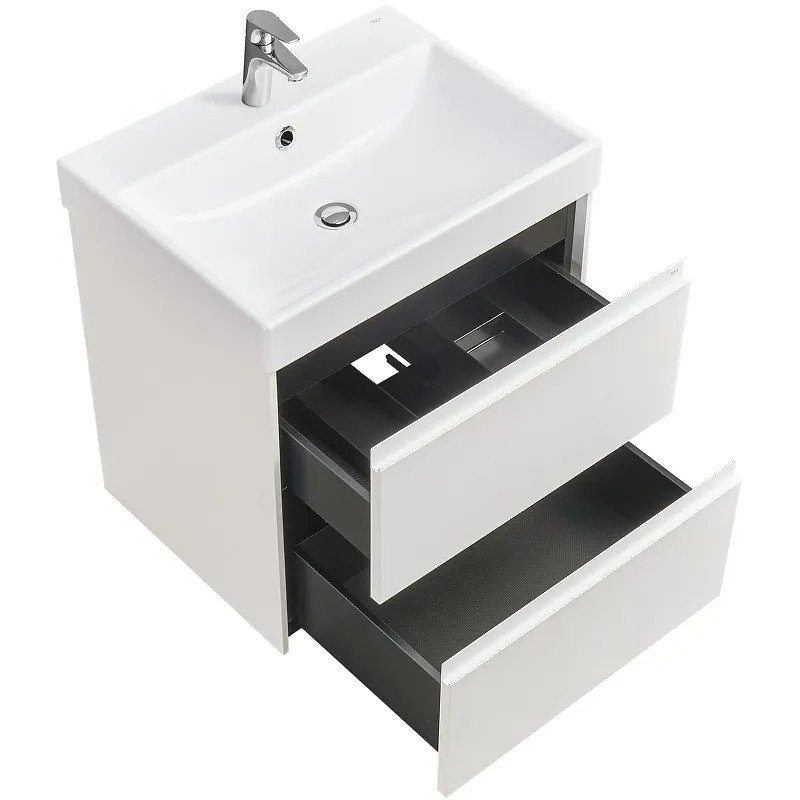 Тумба с раковиной Roca Ona 60 белая матовая