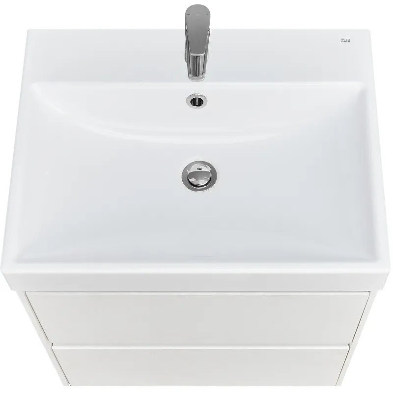 Тумба с раковиной Roca Ona 60 белая матовая