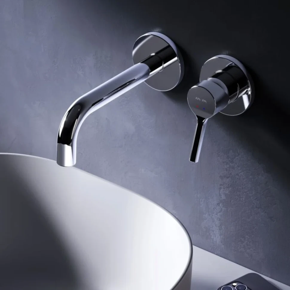 Смеситель для раковины AM.PM X-Joy S F85B72600 С ВНУТРЕННЕЙ ЧАСТЬЮ, хром