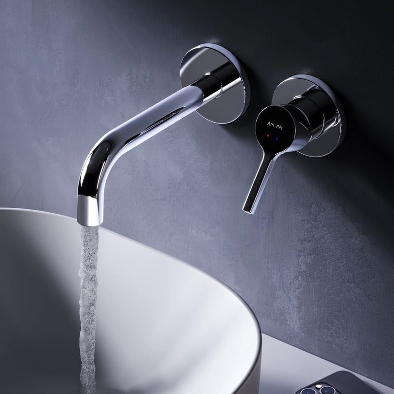 Смеситель для раковины AM.PM X-Joy S F85B72600 С ВНУТРЕННЕЙ ЧАСТЬЮ, хром