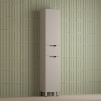 Шкаф-пенал для ванной Style Line Остин 36 напольный, крем эмаль plus