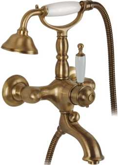 Термостатический смеситель Migliore Oxford 19088 для ванны с душем, бронза
