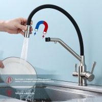 Смеситель для кухни с подключением фильтра Raglo R81.62.05, сатин Смеситель для кухни с подключением фильтра Raglo R81.62.05, сатин