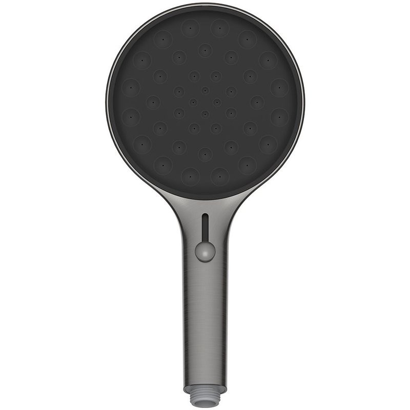 Лейка для душа 135 мм, 4 режима, черный, AQUAme AQM8501MB