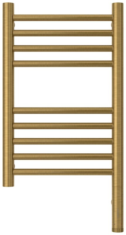 Полотенцесушитель электрический Сунержа Богема 3.1 051-6005-5030 60x35 см, подключение справа, состаренная латунь, лесенка