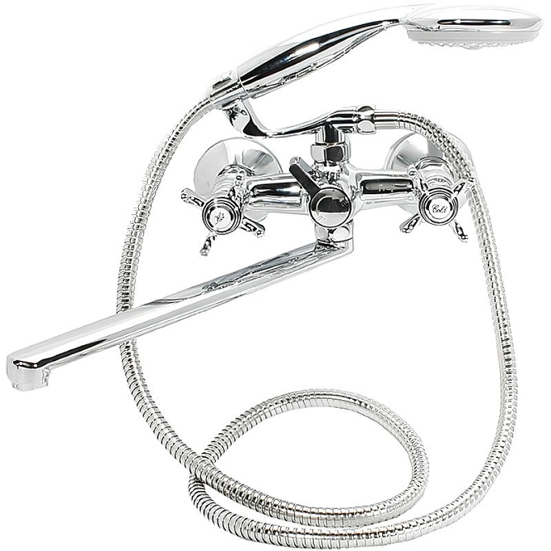 Смеситель с длинным изливом для ванны Frap H24 F2124 хром