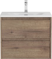 Тумба с раковиной BelBagno Kraft 39 70 rovere tabacco, раковина BB-8099-3-70