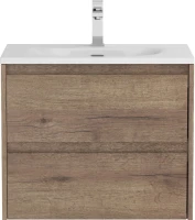 Тумба с раковиной BelBagno Kraft 39 70 rovere tabacco, раковина BB-8099-3-70