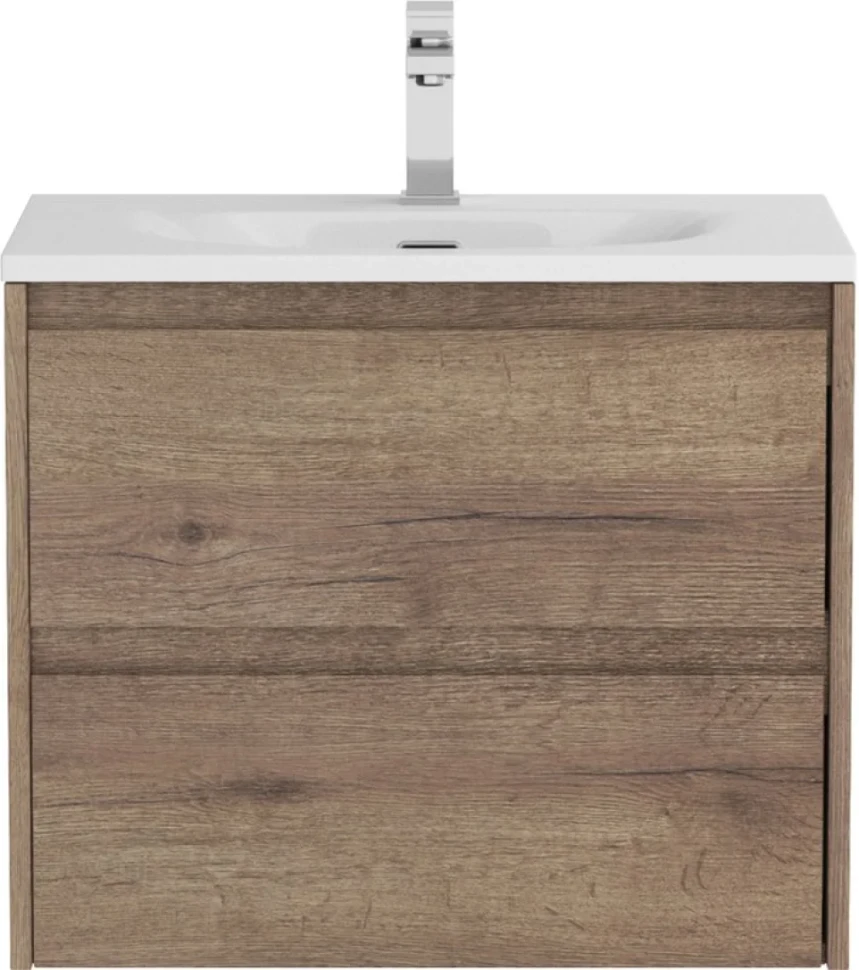 Тумба с раковиной BelBagno Kraft 39 70 rovere tabacco, раковина BB-8099-3-70