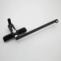 Смеситель с длинным изливом для ванны Frap H42 F2242 черный, хром