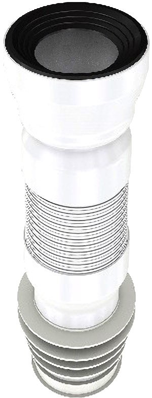 Гофра для унитаза EWRIKA 04005 90001-650 100 мм, полипропилен