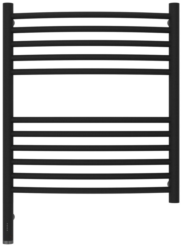 Полотенцесушитель электрический Сунержа Богема 3.1 15-6002-6050 70x55 см, подключение слева, темный титан муар, лесенка